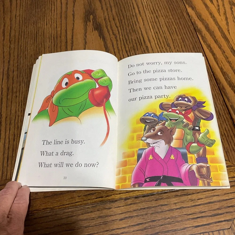 Teenage Mutant Ninja Turtles books 📚